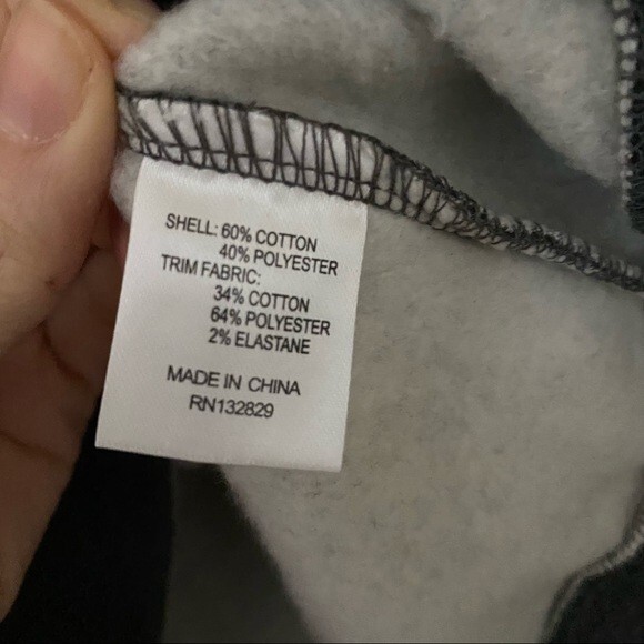 Lovers and Friends Dress Charcoal Dark Gray Turtleneck Sweatshirt Small NWT - Picture 8 of 12